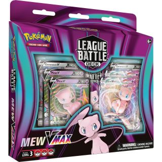 Pokémon TCG: Mew VMAX League Battle Deck Master Case 6ct - ENGLISH