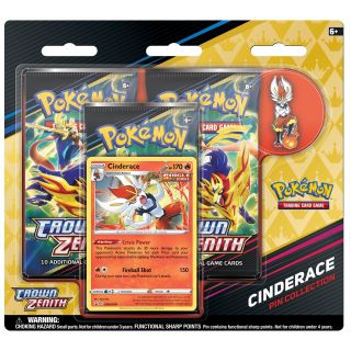 Pokémon TCG: Sword & Shield 12.5 - "CROWN ZENITH" Pin Collection Master Case 12ct. - ENGLISH