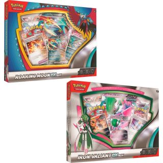 Pokémon TCG: Roaring Moon / Iron Valiant ex Box Master Case 6ct. - ENGLISH