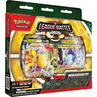 Pokémon TCG: Miraidon ex League Battle Deck Master Case 6ct. - ENGLISH