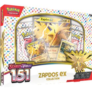 Pokémon TCG: Scarlet & Violet - 151 Collection - Zapdos ex Master Case 6ct. - ENGLISH