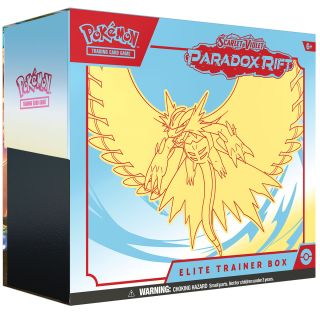 Pokémon TCG: Scarlet & Violet 4 - "Paradox Rift" Elite Trainer Box Master Case 10ct. - ENGLISH
