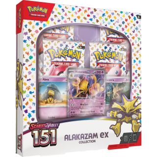 Pokémon TCG: Scarlet & Violet - 151 Collection - Alakazam ex Master Case 6ct. - ENGLISH