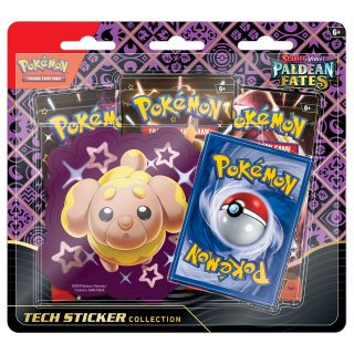 Pokémon TCG: Scarlet & Violet 4.5 - "Paldean Fates" Tech Sticker Collection Display 12ct. Master Case - ENGLISH