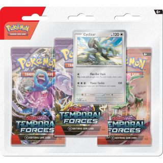 Pokémon TCG: Scarlet & Violet 5 - "Temporal Forces" 3-Booster Blister Master Case 24ct. - ENGLISH