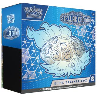 Pokémon TCG: Scarlet & Violet 7 - "Stellar Crown" Elite Trainer Box Master Case 10ct. - ENGLISH