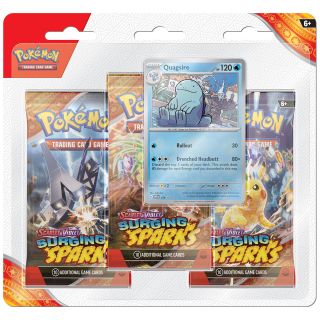 Pokémon TCG: Scarlet & Violet 8 - "Surging Sparks" 3-Booster Blister Master Case 24ct. - ENGLISH