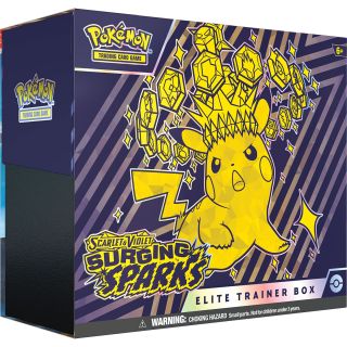 Pokémon TCG: Scarlet & Violet 8 - "Surging Sparks" Elite Trainer Box Master Case 10ct. - ENGLISH