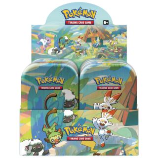 Pokémon TCG: Galar Pals Mini Tin Master Case 30ct. - ENGLISH