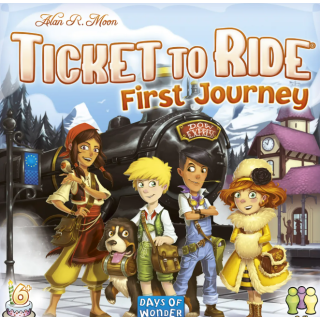 Ticket to Ride: Europe: First Journey - English