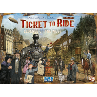 Ticket to Ride Legacy: Legends of the West - English
