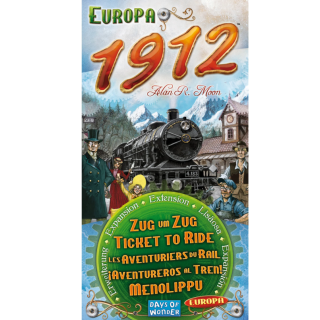 Ticket to Ride: Europa 1912 Expansion - English