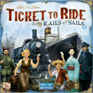Ticket to Ride: Rails and Sails - English