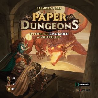 Paper Dungeons - Spanish **NET PRICE**
