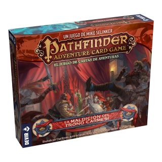 La Maldición del Trono Carmesí - Expansión Juego de Cartas de Aventuras de Pathfinder