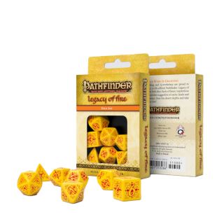Q-Workshop: Pathfinder Legacy of Fire 7-Dice set