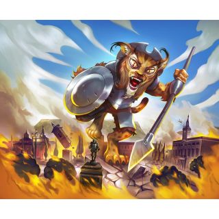 King of Tokyo - Monstruo Lynxote - Spanish