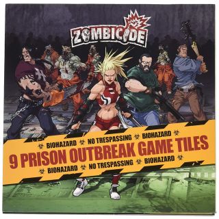 Zombicide Season 2 Prison Outbreak: 9 Double Sided Game Tiles