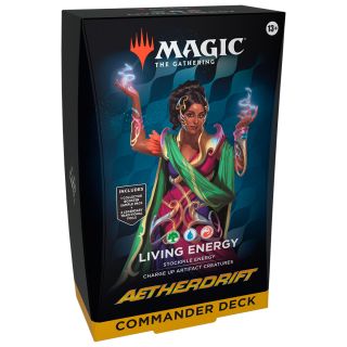 Magic the Gathering: "Aetherdrift" Commander Deck Master Case 4ct. - ENGLISH