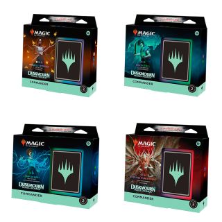 Magic the Gathering: "Duskmourn: House of Horror" Commander Deck Master Case 4ct. - ENGLISH **NET PRICE**