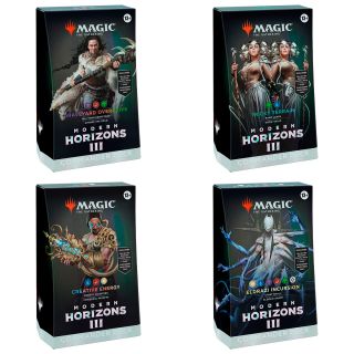 Magic the Gathering: "Modern Horizons 3" Commander Deck Master Case 4ct. - ENGLISH **NET PRICE**