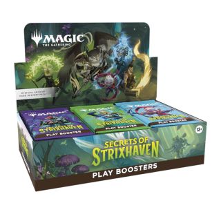 Magic the Gathering: "Secrets of Strixhaven" Play Booster Master Case 180ct. - ENGLISH