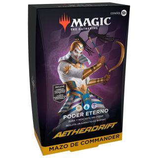 Magic the Gathering: "Aetherdrift" Commander Deck Master Case 4ct. - SPANISH ** Special Offer **