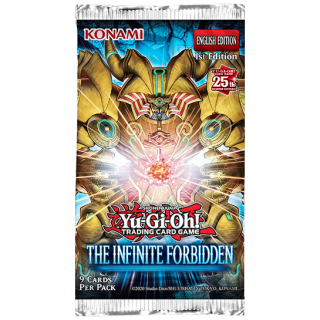 Yu-Gi-Oh! TCG: 'INFINITE FORBIDDEN' loose booster pack (player participation) - SPANISH