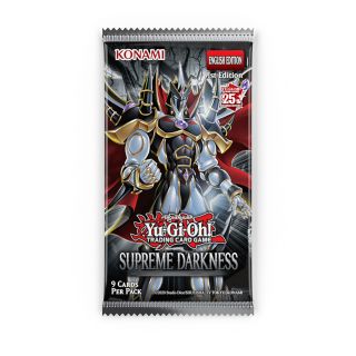 Yu-Gi-Oh! TCG: "Supreme Darkness" loose booster pack (player participation) - ENGLISH