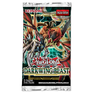 Yu-Gi-Oh! TCG: "Darkwing Blast" loose booster pack (Player Participation)  - SPANISH ***Special Offer***